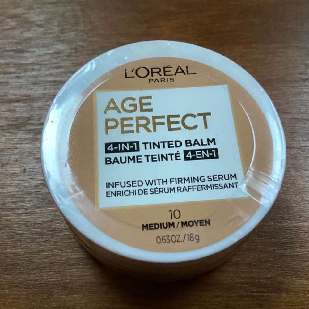 L’Oréal Paris Age Perfect 4-in-1 Tinted Balm 10 Medium 18g/0.63oz New